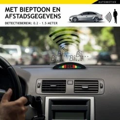 Dunlop Parkeersensoren - 12 Volt - 78dB - Met Obstakel-Indicator En 4 Sensoren 12 Dunlop Parkeersensoren - 12 Volt - 78dB - Met Obstakel-Indicator En 4 Sensoren -70Mai SHOP 550x550 7