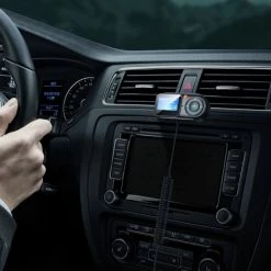 DrPhone BC22 - Draadloze FM-zender - Handsfree Carkit - Bluetooth 5.0 - MP3 Speler + 2.4A USB + USB-C -Aux 3.5mm + LCD Scherm- Zwart -70Mai SHOP 550x550 729