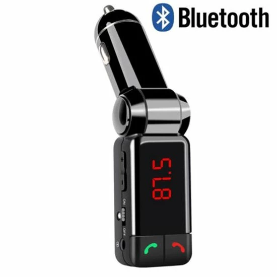 Merkloos Wireless FM Transimtter - FM Modulator En Handfree Car Kit Met 2 USB Charging Poorten Voor IPhone - Smasung - Sony - LG - HTC En Inclusief Aux Kabel Voor MP3 Zwart - 7 Merkloos Wireless FM Transimtter - FM Modulator En Handfree Car Kit Met 2 USB Charging Poorten Voor IPhone - Smasung - Sony - LG - HTC En Inclusief Aux Kabel Voor MP3 Zwart - - Image 5