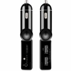 Merkloos Wireless FM Transimtter - FM Modulator En Handfree Car Kit Met 2 USB Charging Poorten Voor IPhone - Smasung - Sony - LG - HTC En Inclusief Aux Kabel Voor MP3 Zwart - 43 Merkloos Wireless FM Transimtter - FM Modulator En Handfree Car Kit Met 2 USB Charging Poorten Voor IPhone - Smasung - Sony - LG - HTC En Inclusief Aux Kabel Voor MP3 Zwart - -70Mai SHOP 550x550 740