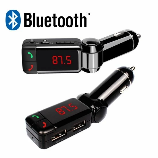 Merkloos Wireless FM Transimtter - FM Modulator En Handfree Car Kit Met 2 USB Charging Poorten Voor IPhone - Smasung - Sony - LG - HTC En Inclusief Aux Kabel Voor MP3 Zwart - 15 Merkloos Wireless FM Transimtter - FM Modulator En Handfree Car Kit Met 2 USB Charging Poorten Voor IPhone - Smasung - Sony - LG - HTC En Inclusief Aux Kabel Voor MP3 Zwart - - Image 13