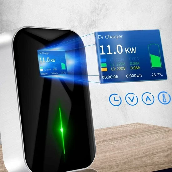 Besen 22 KW | Fase 3 - 32A | 6 Meter Laadkabel Type 2 | Smartcharger APP IOS Android 6 Besen 22 KW | Fase 3 - 32A | 6 Meter Laadkabel Type 2 | Smartcharger APP IOS Android - Image 4