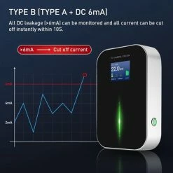 Besen 22 KW | Fase 3 - 32A | 6 Meter Laadkabel Type 2 | Smartcharger APP IOS Android 23 Besen 22 KW | Fase 3 - 32A | 6 Meter Laadkabel Type 2 | Smartcharger APP IOS Android -70Mai SHOP 550x550 775