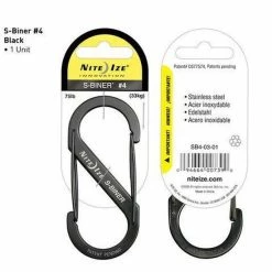 NITE Ize NI-SB4-03-01 Karabijn S-Biner Gr. 4 89 Mm X 38 Mm 1 Stuk(s) -70Mai SHOP 550x550 817