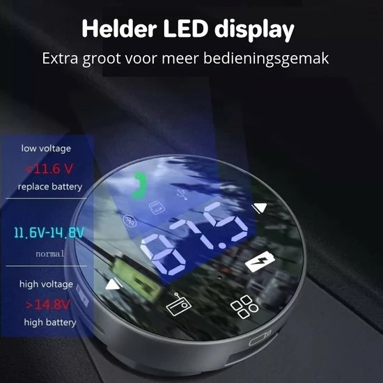 PiXXO? Smart FM Transmitter - Bluetooth 5.0 - USB 3.0 Snellader - USB A + USB C / TF-Slot - Carkit - Handsfree Bellen 10 PiXXO? Smart FM Transmitter - Bluetooth 5.0 - USB 3.0 Snellader - USB A + USB C / TF-Slot - Carkit - Handsfree Bellen - Image 8