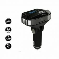 Merkloos LuxeBass Draadloze FM Transmitter Met Bluetooth Headset - Auto Carkit Met USB Poort Oplader En LED Scherm - Autolader Met Micro SD En AUX Input - Handsfree Bellen - Muziek Streamen - Voice Navigatie - Telefoon Opladen 23 Merkloos LuxeBass Draadloze FM Transmitter Met Bluetooth Headset - Auto Carkit Met USB Poort Oplader En LED Scherm - Autolader Met Micro SD En AUX Input - Handsfree Bellen - Muziek Streamen - Voice Navigatie - Telefoon Opladen -70Mai SHOP 550x550 865