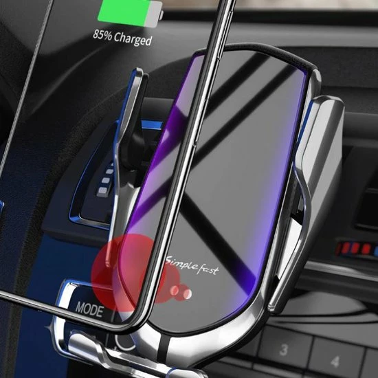 Smart Sensor Automatische Smartphone Houder /draadloos Autolader / Telefoonhouder Auto / Autotelefoonhouder / Elektrische Lader 7 Smart Sensor Automatische Smartphone Houder /draadloos Autolader / Telefoonhouder Auto / Autotelefoonhouder / Elektrische Lader - Image 5