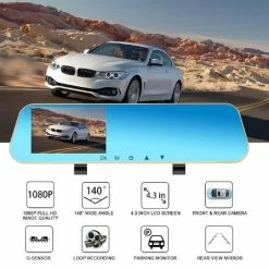 Merkloos Full HD Auto Dashcam Spiegel, Autoblackbox DVR, Voor En Achter Camera. 9 Merkloos Full HD Auto Dashcam Spiegel, Autoblackbox DVR, Voor En Achter Camera. -70Mai SHOP 550x550 881