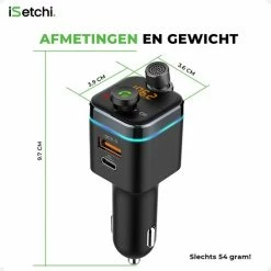 ISetchi Bluetooth FM Transmitter (Snellader) - Oplader - Carkit Bluetooth Voor In Auto - Handsfree - USB - SD Kaart - Snel Lader - Bluetooth Audio Receiver 11 ISetchi Bluetooth FM Transmitter (Snellader) - Oplader - Carkit Bluetooth Voor In Auto - Handsfree - USB - SD Kaart - Snel Lader - Bluetooth Audio Receiver -70Mai SHOP 550x550 95