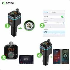 ISetchi Bluetooth FM Transmitter (Snellader) - Oplader - Carkit Bluetooth Voor In Auto - Handsfree - USB - SD Kaart - Snel Lader - Bluetooth Audio Receiver 13 ISetchi Bluetooth FM Transmitter (Snellader) - Oplader - Carkit Bluetooth Voor In Auto - Handsfree - USB - SD Kaart - Snel Lader - Bluetooth Audio Receiver -70Mai SHOP 550x550 96