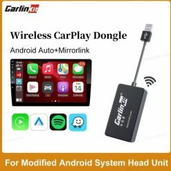 Carlinkt Carlinkit - Car Dongle - Carplay Draadloos - Apple En Android - Bluetooth - Zwart -70Mai SHOP 550x553 1