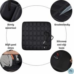 Thuys Warmtekussen - Stoelverwarming - Autostoel Verwarming - Zwart/USB 17 Thuys Warmtekussen - Stoelverwarming - Autostoel Verwarming - Zwart/USB -70Mai SHOP 550x553 3