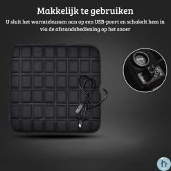 Thuys Warmtekussen - Stoelverwarming - Autostoel Verwarming - Zwart/USB 15 Thuys Warmtekussen - Stoelverwarming - Autostoel Verwarming - Zwart/USB -70Mai SHOP 550x554 4