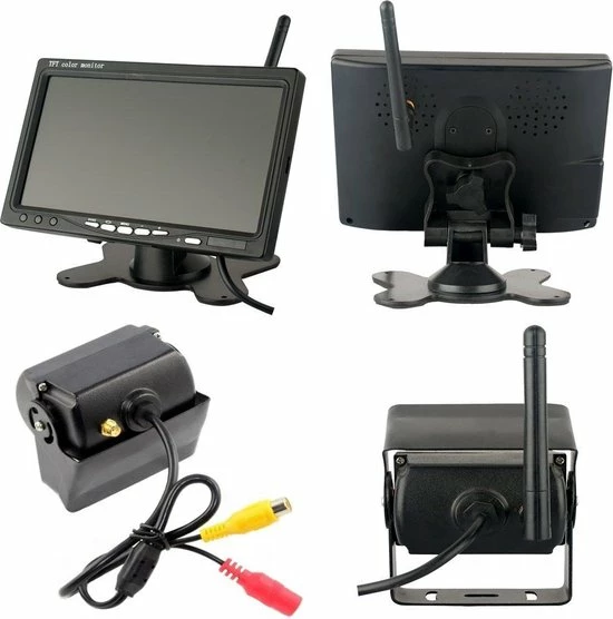 Strex Achteruitrijcamera Set Draadloos - 7" Scherm - 18LED Nachtzicht 15m - IP67 Waterdicht - Achteruitrij Camera - Geschikt Voor Auto/ Camper / Caravan / Vrachtwagen / Landbouw / Boot / Tractor 10 Strex Achteruitrijcamera Set Draadloos - 7" Scherm - 18LED Nachtzicht 15m - IP67 Waterdicht - Achteruitrij Camera - Geschikt Voor Auto/ Camper / Caravan / Vrachtwagen / Landbouw / Boot / Tractor - Image 8