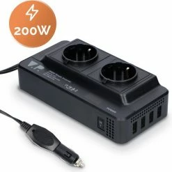 V.P.? Autolader 12V Splitter ? Omvormer Auto 12V 230V ? Sigarettenaansteker USB Oplader Splitter ? Reisstekker Autostekker