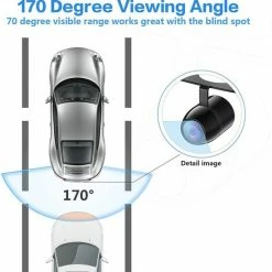 Multimedia-Systems - Achteruitrijcamera Auto - Universeel - IP68 Waterdicht - Nachtzicht Nightvision - Grote Kijkhoek- HD Beeld - -70Mai SHOP 550x557 3