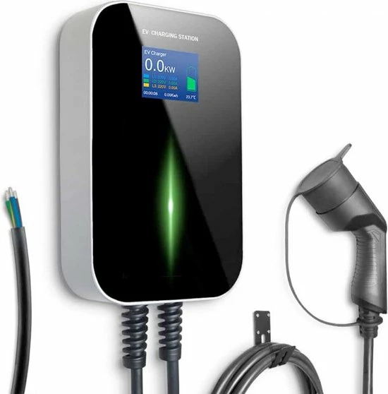 Besen Laadpaal Wallbox Laadstation EV Charger 3.7kw 16A 1-Fase Type 2 Stekker 5 Besen Laadpaal Wallbox Laadstation EV Charger 3.7kw 16A 1-Fase Type 2 Stekker - Image 3