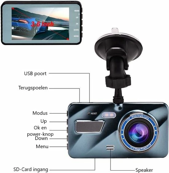 Living Needs Dashcam - Dashcam Voor Auto - Dashcam. 5 Living Needs Dashcam - Dashcam Voor Auto - Dashcam. - Image 3