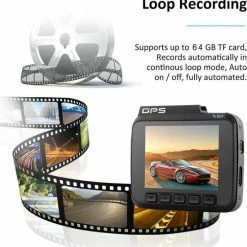 AZDome GS63H - Dashcam | Camera Beveiliging | Full HD | Wifi | GPS | Parkeermodus | Parkeerstand | Smartphone App | IOS En Android | Night Vision | G Sensor | Achteruitrijcamera -70Mai SHOP 550x563 9