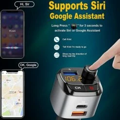 Carkit Bluetooth FM - Ntech USB - Bluetooth FM Transmitter - USB C Auto Lader - Carkit - Handsfree - MP3 - USB - SD Kaart - Snel Lader - Bluetooth Audio Receiver 6 Carkit Bluetooth FM - Ntech USB - Bluetooth FM Transmitter - USB C Auto Lader - Carkit - Handsfree - MP3 - USB - SD Kaart - Snel Lader - Bluetooth Audio Receiver -70Mai SHOP 550x564 5