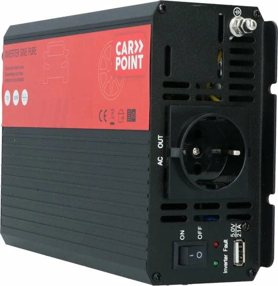 Carpoint Omvormer 12v Naar 230V - 500W - Zuivere Sinus 14 Carpoint Omvormer 12v Naar 230V - 500W - Zuivere Sinus - Image 12