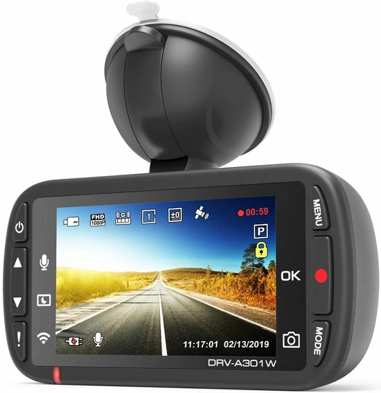 Kenwood Audio Kenwood DRV-A301W - 16GB Full HD DashCam Met Ge?ntegreerde 2.7" LCD, Wireless Link, GPS & G-sensor 16 Kenwood Audio Kenwood DRV-A301W - 16GB Full HD DashCam Met Ge?ntegreerde 2.7" LCD, Wireless Link, GPS & G-sensor - Image 14