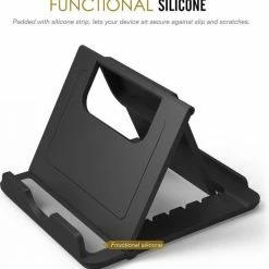 GadgetBay Universele Vouwbare Desktop Telefoonhouder Standaard - Zwart Stelbaar -70Mai SHOP 550x569 2