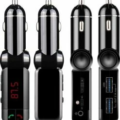 Merkloos Bluetooth Audio FM Transmitter - Dual USB & Aux - 3,5mm - IPhone 6 / 6S / Galaxy S8 / S8 Plus / S7 Edge / S7 / S6 Edge / S6 / S6 Edge+- MP3 Auto Radio Receiver -70Mai SHOP 550x573 1