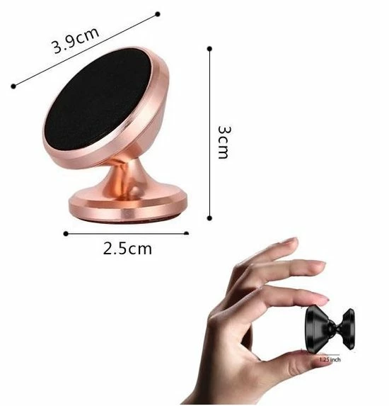 Merkloos Universele Dashboard Autohouder / Dash Panel Magneet Telefoon Houder Voor In De Auto - CXP008 Zwart 10 Merkloos Universele Dashboard Autohouder / Dash Panel Magneet Telefoon Houder Voor In De Auto - CXP008 Zwart - Image 8