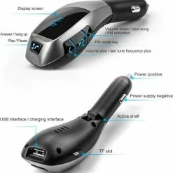 Swifty Bluetooth FM Transmitter / Auto Lader / Adapter / Carkit / Handsfree / MP3 / USB / SD Kaart / Snel Lader / Bluetooth Audio Receiver / Carkit Adapter 7 Swifty Bluetooth FM Transmitter / Auto Lader / Adapter / Carkit / Handsfree / MP3 / USB / SD Kaart / Snel Lader / Bluetooth Audio Receiver / Carkit Adapter -70Mai SHOP 550x575 7
