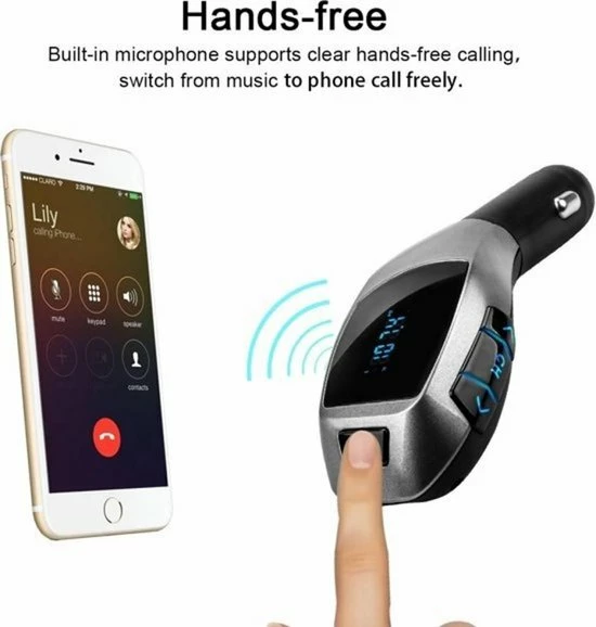 Wireless Bluetooth X5 Auto MP3 Speler / FM transmitter / LED Display / Handsfree bellen / High Speed USB Oplader / SD,TF Card Ondersteuning / USB Stick / 3.5mm Jack AUX voor alle Smartphones zoals o.a. iPhone / Samsung / HTC / etc Merkloos Wireless Bluetooth X5 Auto MP3 Speler / FM Transmitter / LED Display / Handsfree Bellen / High Speed USB Oplader / SD,TF Card Ondersteuning / USB Stick / 3.5mm Jack AUX Voor Alle Smartphones Zoals O.a. IPhone / Samsung / HTC / Etc -70Mai SHOP 550x578 11