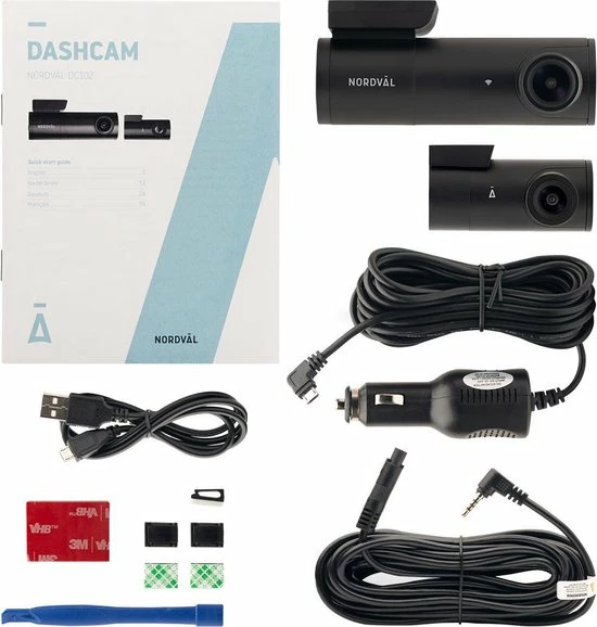 Nordv?l DC102 2CH Dashcam 2K + GPS + WiFi + 128GB 11 Nordv?l DC102 2CH Dashcam 2K + GPS + WiFi + 128GB - Image 9