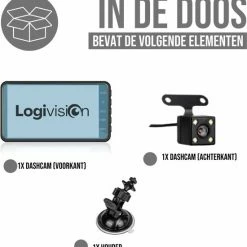 Logivision M1 Dashcam Voor Auto - Voor En Achter 4K Camera - Parkeerstand Met Ingebouwde G-sensor - Nachtvisie - Tot 128GB Opslag 16 Logivision M1 Dashcam Voor Auto - Voor En Achter 4K Camera - Parkeerstand Met Ingebouwde G-sensor - Nachtvisie - Tot 128GB Opslag -70Mai SHOP 550x578 2