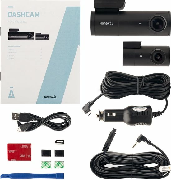 Nordv?l DC102 2CH Dashcam 2K + GPS + WiFi + 32GB 6 Nordv?l DC102 2CH Dashcam 2K + GPS + WiFi + 32GB - Image 4