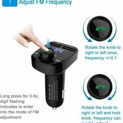 Merkloos Bluetooth Carkit FM Transmitter Om Handsfree Te Bellen En Draadloos Muziek Te Streamen, Met Volumeknop En Oplaadfunctie Voor 2 Telefoons Tegelijkertijd | Display | Handsfree Bellen | USB Oplader | MP3 Speler | Bluetooth | Aux | TF-Kaart | HY-82 7 Merkloos Bluetooth Carkit FM Transmitter Om Handsfree Te Bellen En Draadloos Muziek Te Streamen, Met Volumeknop En Oplaadfunctie Voor 2 Telefoons Tegelijkertijd | Display | Handsfree Bellen | USB Oplader | MP3 Speler | Bluetooth | Aux | TF-Kaart | HY-82 -70Mai SHOP 550x587 1