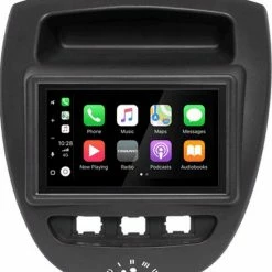 AUDIOVOLT Draadloos Android Auto & Apple Carplay Navigatie - Toyota Aygo - Citroen C1 - Peugeot 107 Bj 2006 - 2014