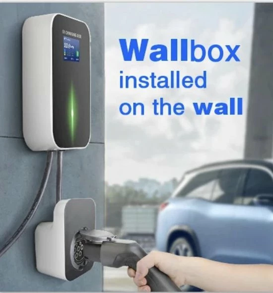 Laadpaal Wallbox Laadstation EV Charger 11kw 16A 3-Fase Type 2 Stopcontact Besen Laadpaal Wallbox Laadstation EV Charger 11kw 16A 3-Fase Type 2 Stopcontact -70Mai SHOP