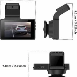 AZDome M63 Pro Dashcam - Ultra 4K Resolutie - Wifi - GPS - Parkeerstand - 64gb Micro SD - 3.0 Inch IPS LCD - Dashcam Voor Auto Met Optionele Achter Camera -70Mai SHOP 550x592