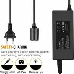 TVIRD Omvormer - 230V Naar 12V - AC Naar DC - 120W - Zwart 12 TVIRD Omvormer - 230V Naar 12V - AC Naar DC - 120W - Zwart -70Mai SHOP 550x600 10