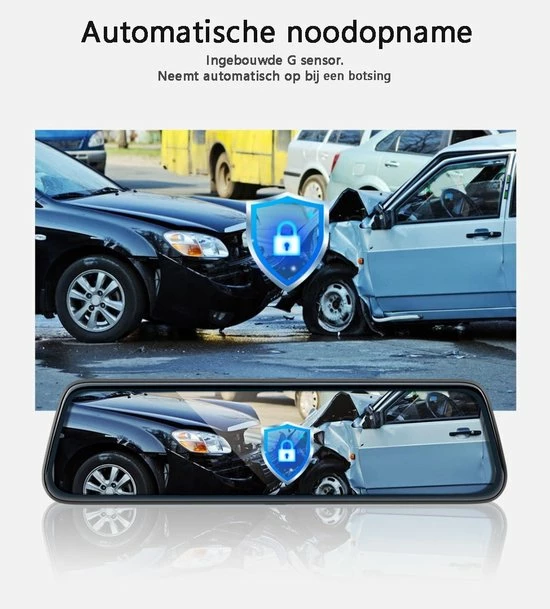 Bolture Dashcam - Dashcam Voor Auto - Dashcam Voor Auto Voor En Achter - Touchscreen - Loopopname - Spiegel - 4K - Nachtzicht 13 Bolture Dashcam - Dashcam Voor Auto - Dashcam Voor Auto Voor En Achter - Touchscreen - Loopopname - Spiegel - 4K - Nachtzicht - Image 11