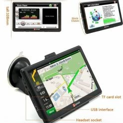 Junsun - 7 Inch - Touchscreen Auto GPS Systeem - Navigator - Radio - 45 Europese Kaarten - Zwart -70Mai SHOP 550x610 1