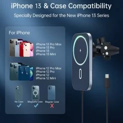Choetech - Magnethische Draadloze Oplader Smartphone Auto - MagLeap (Magsafe) Magnetic Wireless Car Charger 24 Choetech - Magnethische Draadloze Oplader Smartphone Auto - MagLeap (Magsafe) Magnetic Wireless Car Charger -70Mai SHOP 550x611 12