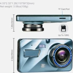 J16 Dashcam Voor Auto 1296P Full HD Dashboard Camera Met G-Sensor - 170? Wijdhoeklens Including 32GB Kaart -70Mai SHOP 550x616 7