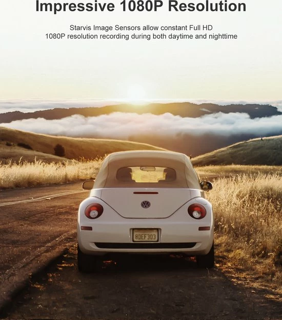 IZEEKER GD100 Dash Cam 1080P, Dash Camera Voor Auto's Met Nachtzicht, WDR, 3 Inch LCD Display Car Driving Recorder, 170° Groothoek, G-Sensor, Loop Recording, Parking Mode 10 IZEEKER GD100 Dash Cam 1080P, Dash Camera Voor Auto's Met Nachtzicht, WDR, 3 Inch LCD Display Car Driving Recorder, 170° Groothoek, G-Sensor, Loop Recording, Parking Mode - Image 8