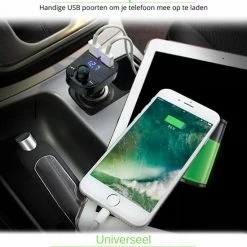 FM Transmitter X8 - Bluetooth Carkit - Draadloze Autolader - Radio USB - Handsfree Bellen -70Mai SHOP 550x626 4