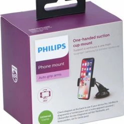 Philips Telefoonhouder Auto - DLK2411SB/04 - Zuignap - Auto Houder Voor Smartphone - Universeel - Auto Accesories -70Mai SHOP 550x628 1