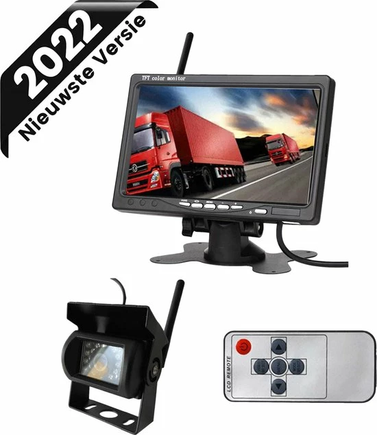 Achteruitrijcamera Set Draadloos - 7" Scherm - 18LED Nachtzicht 15m - IP68 Waterdicht - Achteruitrij Camera - Geschikt voor Auto/ Camper / Caravan / Vrachtwagen / Landbouw / Boot / Tractor SPY Tech Achteruitrijcamera Set Draadloos - 7" Scherm - 18LED Nachtzicht 15m - IP68 Waterdicht - Achteruitrij Camera - Geschikt Voor Auto/ Camper / Caravan / Vrachtwagen / Landbouw / Boot / Tractor -70Mai SHOP 550x634 2