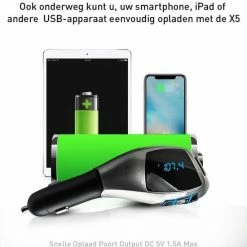 Swifty Bluetooth FM Transmitter / Auto Lader / Adapter / Carkit / Handsfree / MP3 / USB / SD Kaart / Snel Lader / Bluetooth Audio Receiver / Carkit Adapter 6 Swifty Bluetooth FM Transmitter / Auto Lader / Adapter / Carkit / Handsfree / MP3 / USB / SD Kaart / Snel Lader / Bluetooth Audio Receiver / Carkit Adapter -70Mai SHOP 550x634 5