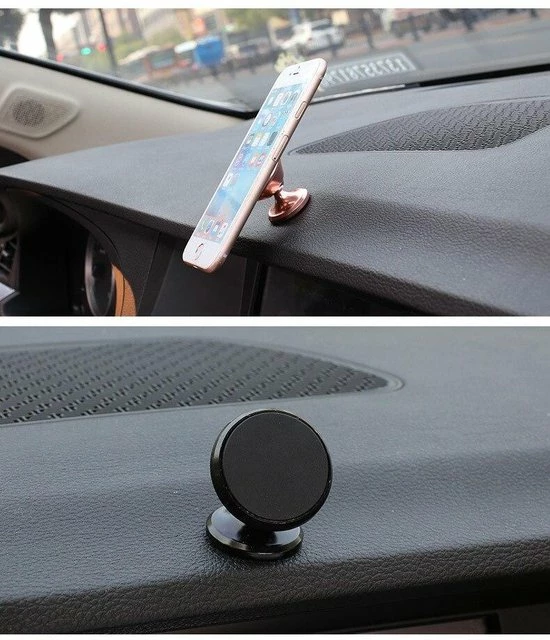 Merkloos Universele Dashboard Autohouder / Dash Panel Magneet Telefoon Houder Voor In De Auto - CXP008 Zwart 9 Merkloos Universele Dashboard Autohouder / Dash Panel Magneet Telefoon Houder Voor In De Auto - CXP008 Zwart - Image 7