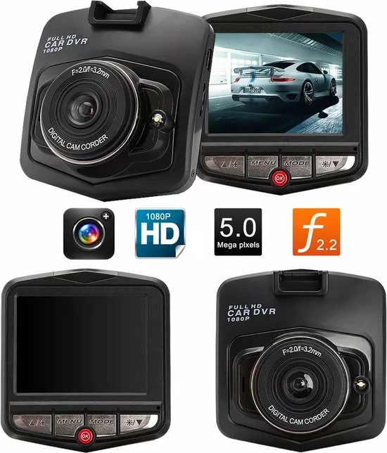 Denver Dashcam Voor Auto HD - Loop Recording - 5MP - 110? Kijkhoek - CCT1230 - Zwart 4 Denver Dashcam Voor Auto HD - Loop Recording - 5MP - 110? Kijkhoek - CCT1230 - Zwart - Image 2